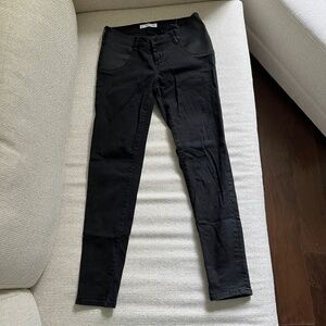 Mango Black Maternity Straight Jeans - US6